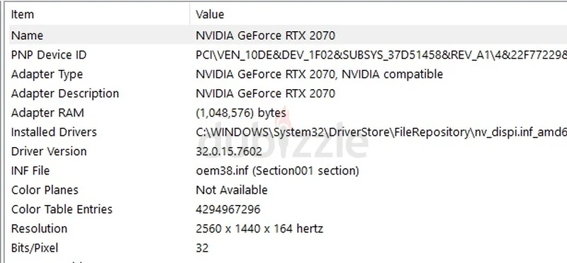 جهاز كمبيوتر ألعاب عالي الأداء مع إضاءة RGB ومع شاشة G-Sync بدقة 2K62933694177283112