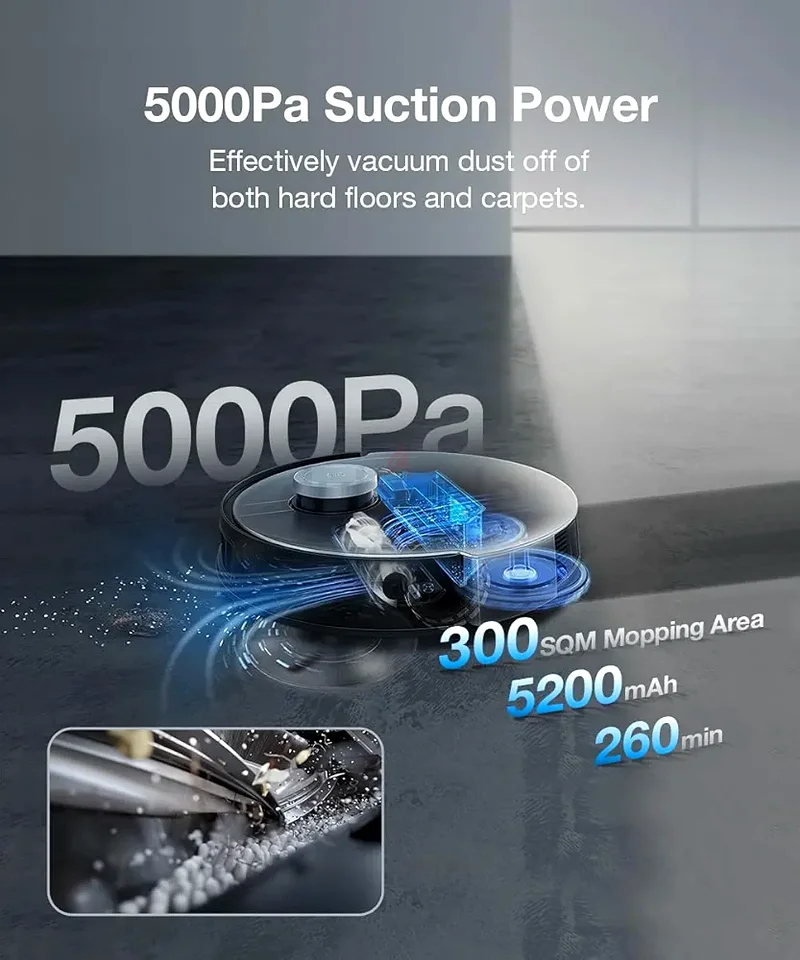مكنسة روبوتية ECOVACS X1 OMNI63253470065025111