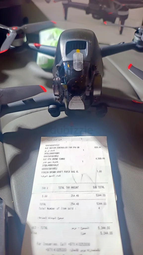 طائرة DJI FPV (مجموعة كاملة) بحالة ممتازة62931672217985113