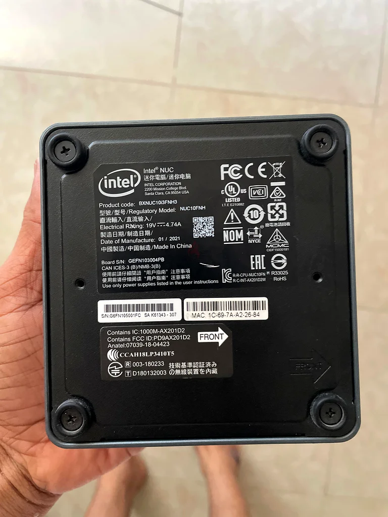 Intel NUC Mini PC Kit - Power and Performance in a Compact Size!63255537521921113