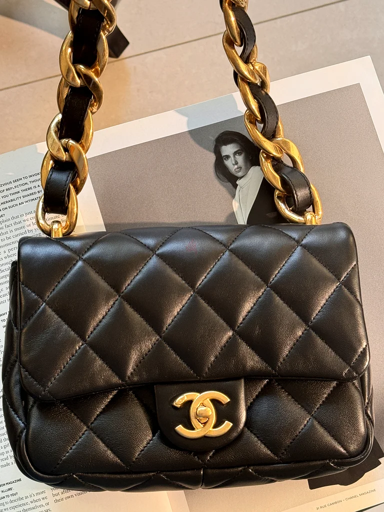 Authentic Chanel bag original chanel boutique popular bag cf madium63265599379970114