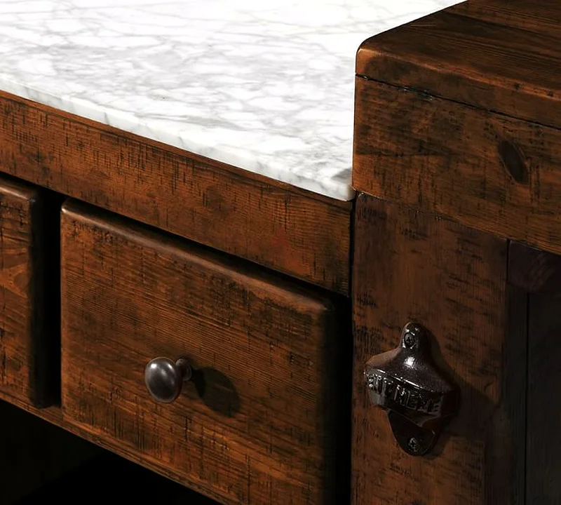 Pottery Barn Rustic Bar63219821139713112