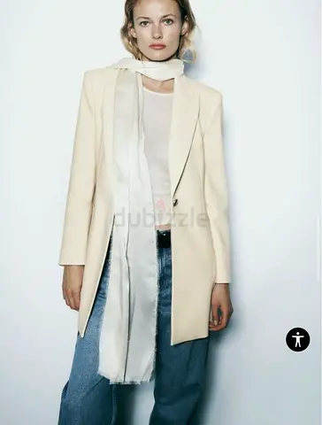Zara long fitted blazer