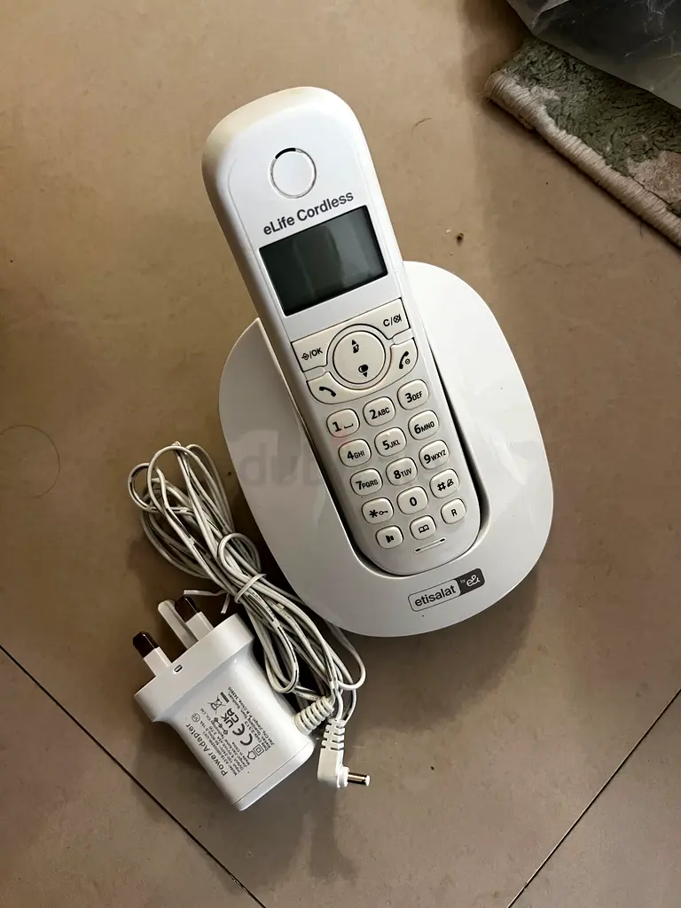 Cordless Digital Landline Telephone with Charger