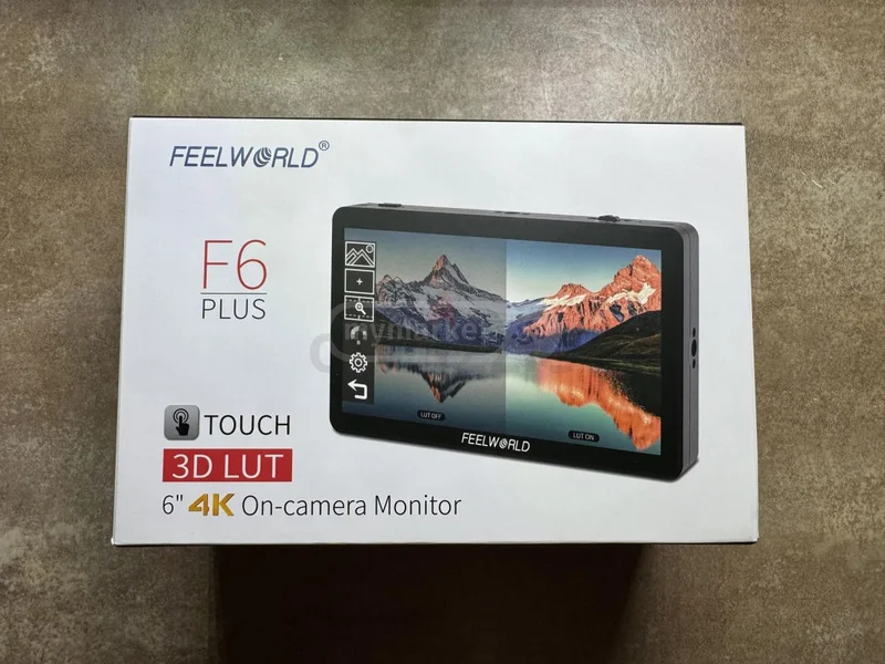 شاشة مراقبة الكاميرا Feelworld f6 بوصة 6 بوصات 4K629316722735381127