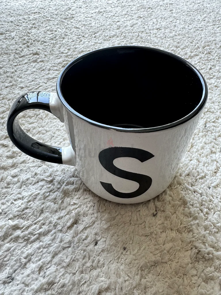 Chic Monogrammed S Mug - Perfect Addition to Your Collection!63216356330753111