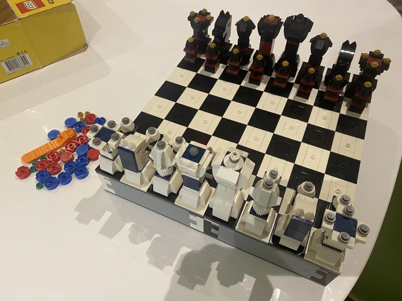 LEGO Chess  Checkers Set628638233483531111