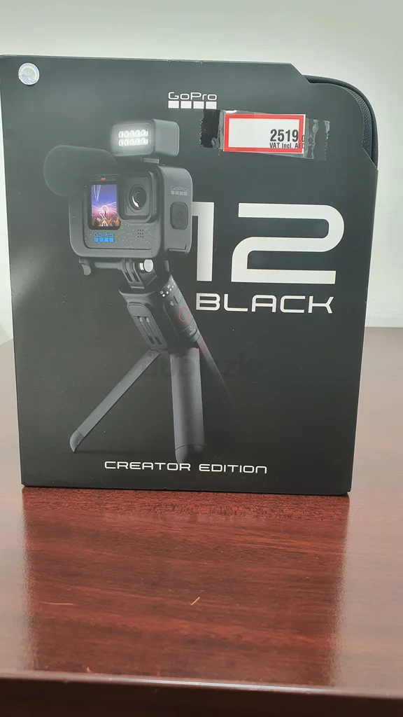 GoPro Hero 12 Black - Creator Edition Ready for Action!62932696217475114