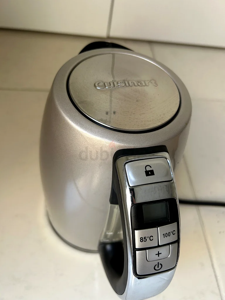 Cuisinart kettle jug with temperature control gauge - pick up jvc63252434341761111