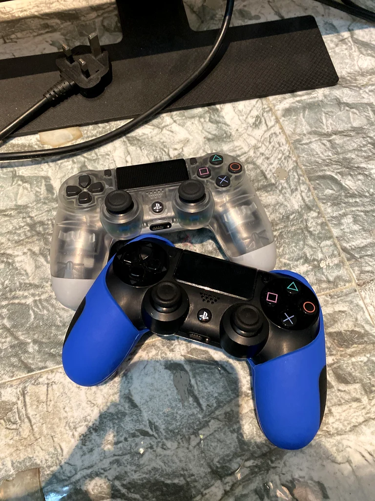 شاشة للألعاب + 2 وحدة تحكم لجهاز PS463230190309379112