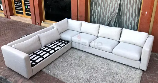 IKEA vimle Corner five seater sofa bed Beieg