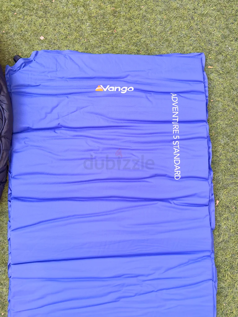 Cozy Vango Adventure 5 Standard Sleeping Bag and Vango Self inflatable Mat for Outdoor Enthusiasts.63171311612802112
