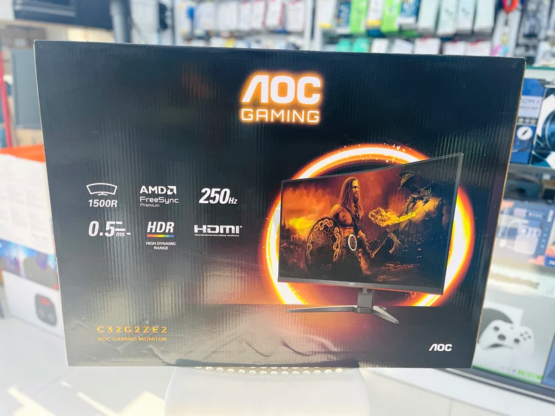 شاشة AOC C32G2ZE2 بحجم 32 بوصة لممارسة الألعاب - مثالية لتجربة لعب غامرة!63229687070722111