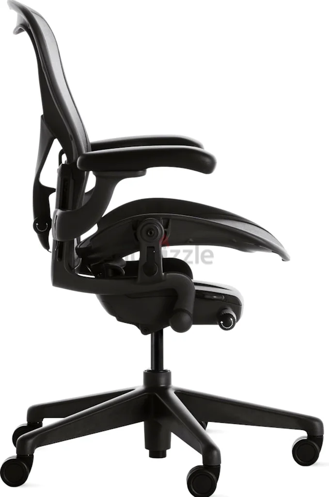 Herman Miller Aeron Remastered Office Chair Size B, Contemporary Style, Graphite Color, Pellicle Mat63217823626371113