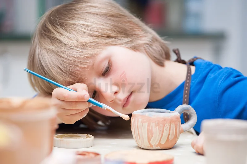 I need a tutor for pot making activity for kids62863828681731111