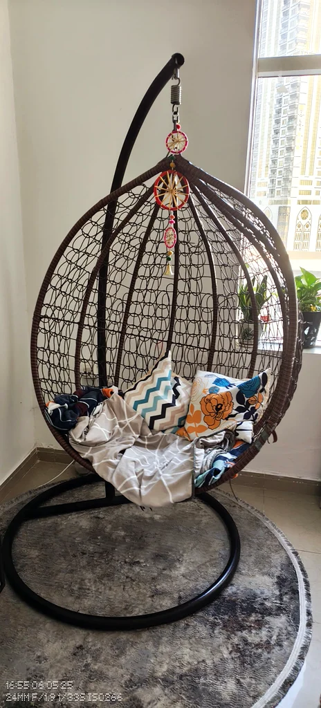 Cozy Bohemian Hanging Chair for Ultimate Relaxation63220328864129111