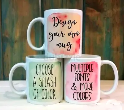 Customized mug print