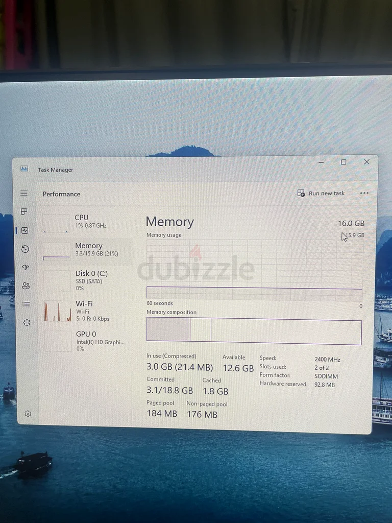 جهاز لينوفو الكل في واحد V510Z بحجم 23 بوصة، معالج إنتل كور i7، شاشة FHD، ذاكرة عشوائية 16 جيجابايت، وسعة تخزين 256 جيجابايت من نوع SSD، نظام تشغيل ويندوز 11 برو63167119428737114