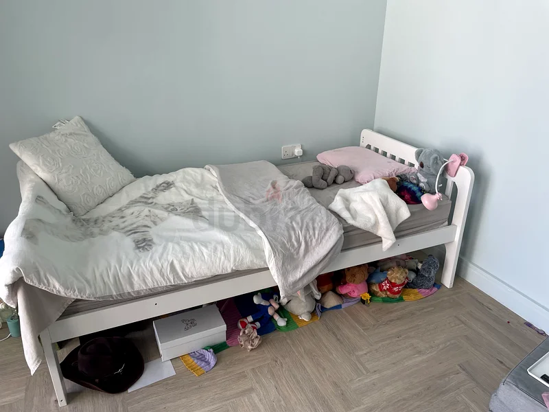 Stylish  Spacious Wooden Bunk Bed for Kids with 2 Mattresses 90*20062863820240258113