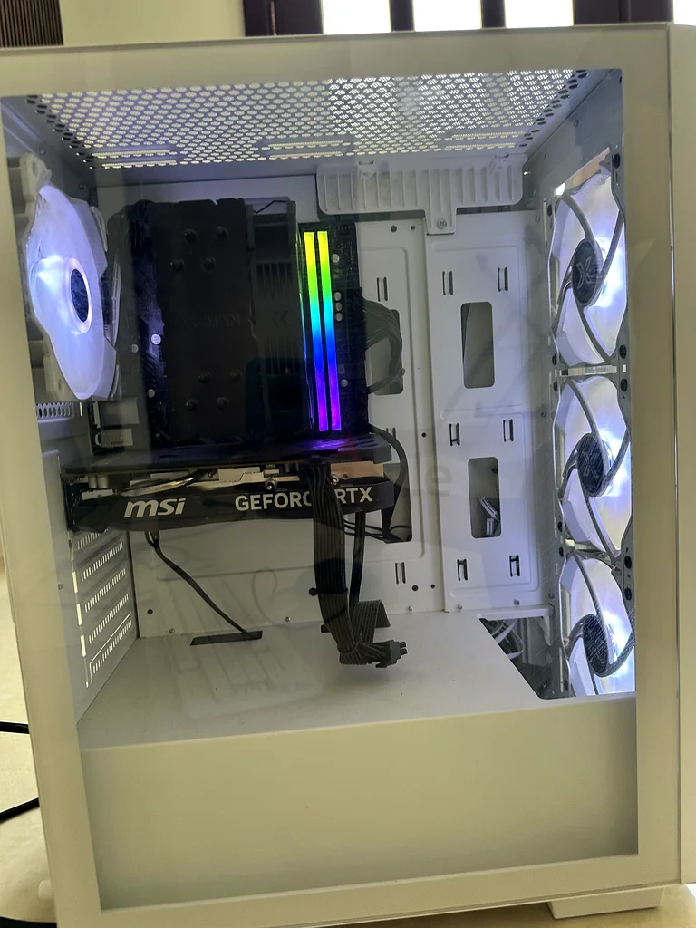 Gamming pc RTX 4060 i5 12400f 32 gb ram 1 tb ssd 650 watt psu632288323375391125
