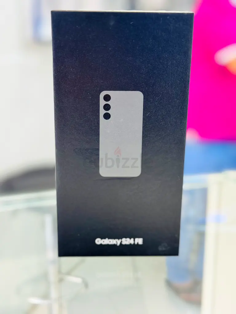 Samsung S24fe 128GB TDRA 2Sim Graphite color Brand new 1Year Warranty cash on Delivery