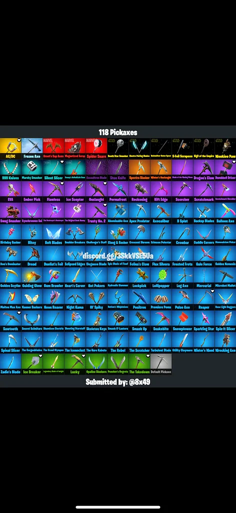 Fortnite og account63228834763395111