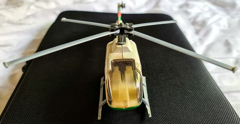 SIKU Scale 1:55 Vintage Police Toy Helicopter - A Classic Collectible!62863823518977113