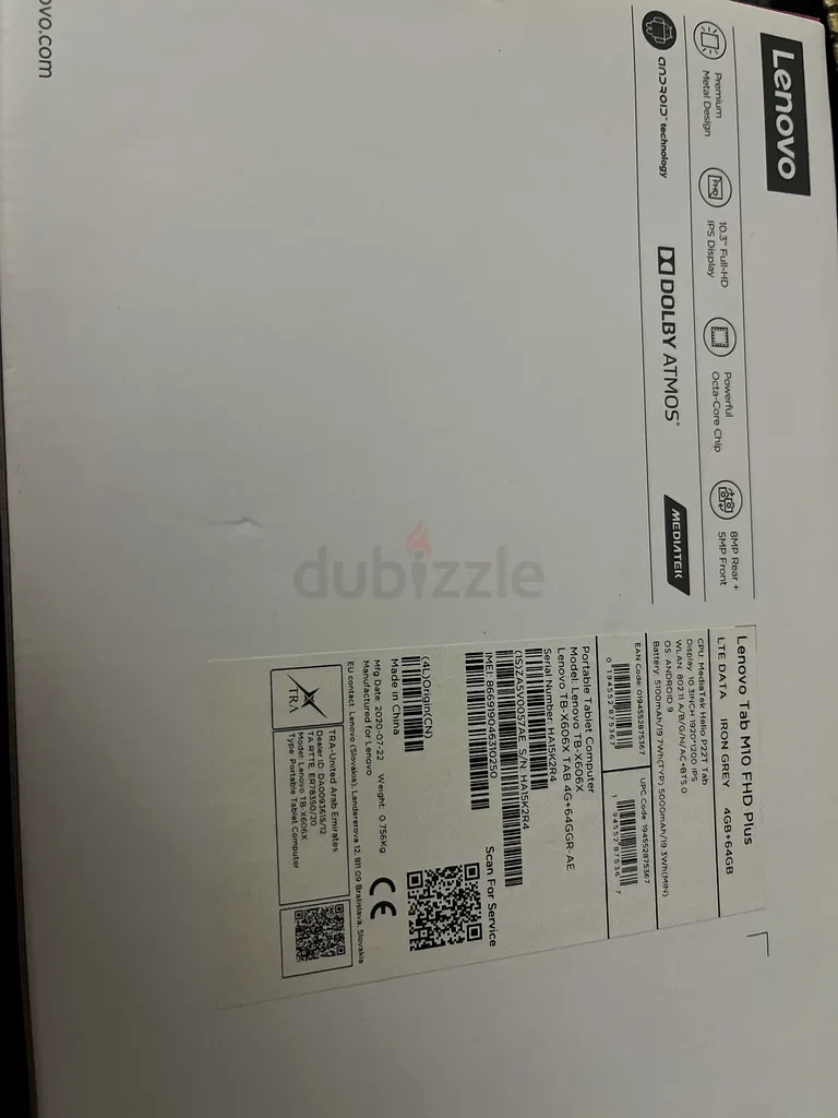 تاب لينوفو M10 FHD بلس - حرر ترفيهك!63220318181507111