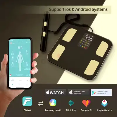 Weekend Offer, Smart Body mass Scale for Accurate Body Composition Tracking