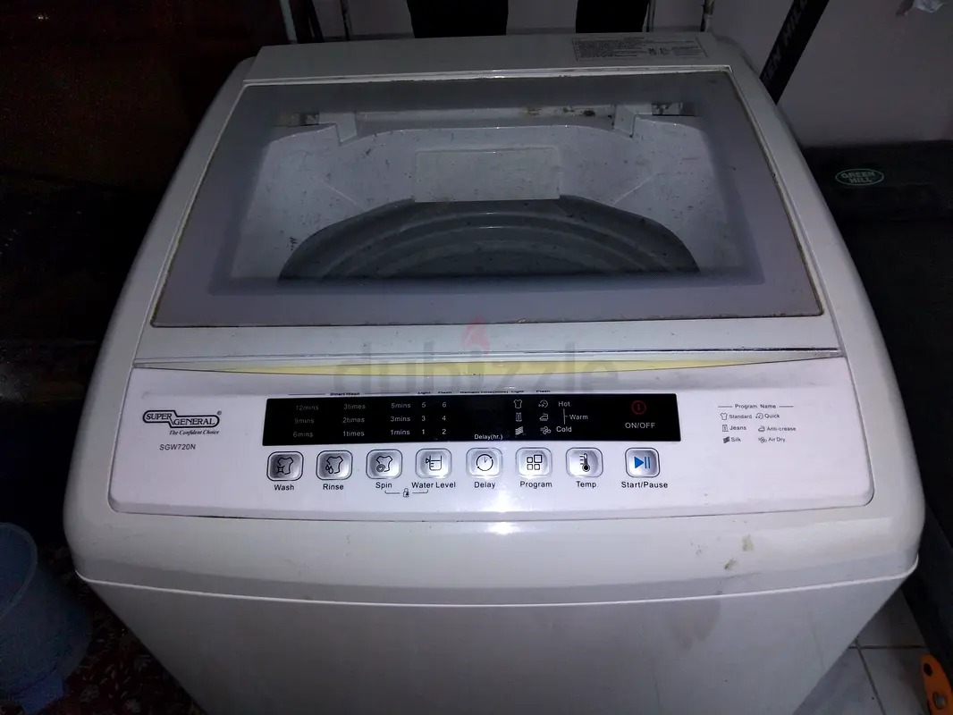 Super General Washing Machine63243678878210112