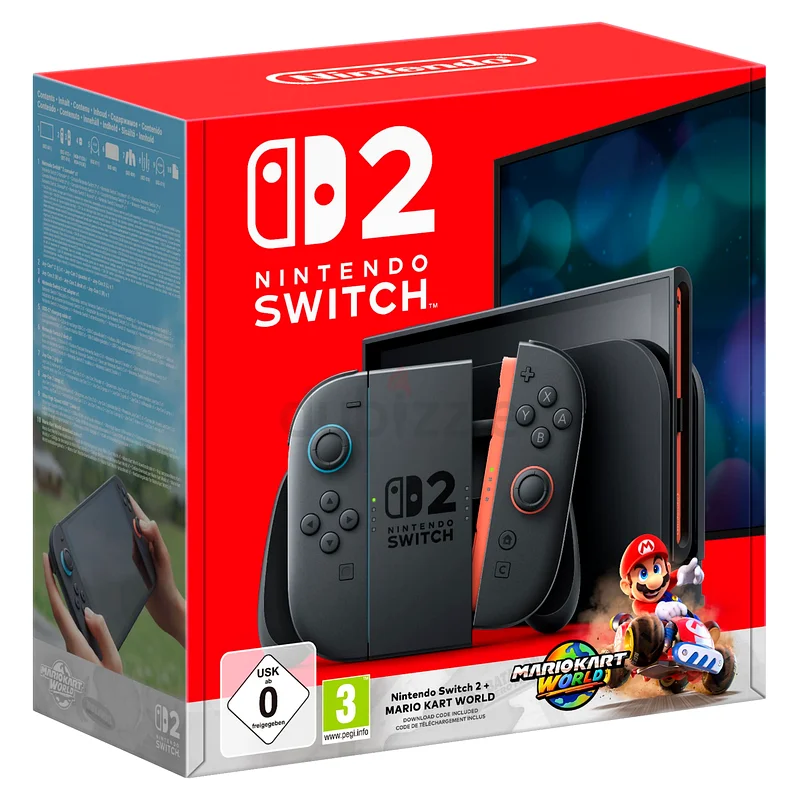 Nintendo Switch 2 مع حزمة Mario Kart62930651996547114