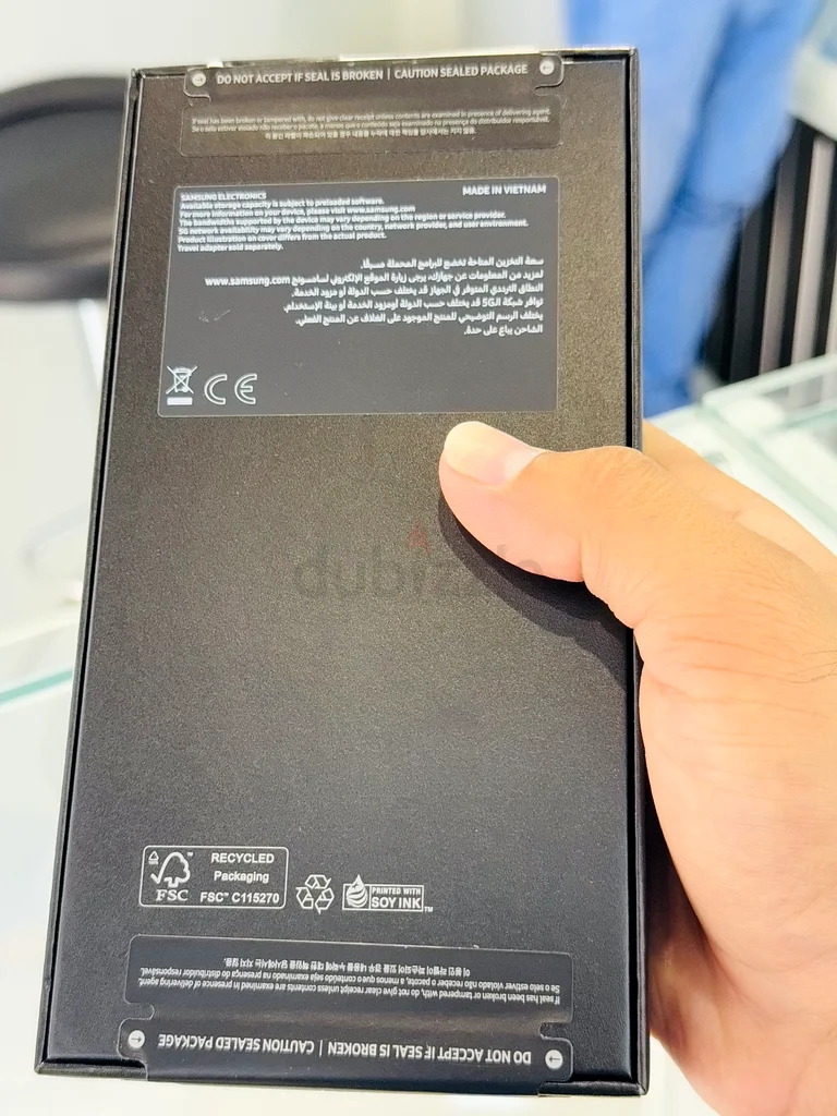 سامسونج S24fe بسعة 128 جيجابايت، شبكة TDRA، شريحتين، لون جرافيت، جديد بالكامل، ضمان لمدة سنة، الدفع نقدًا عند التسليم، لدينا محل فعلي63214901531521111