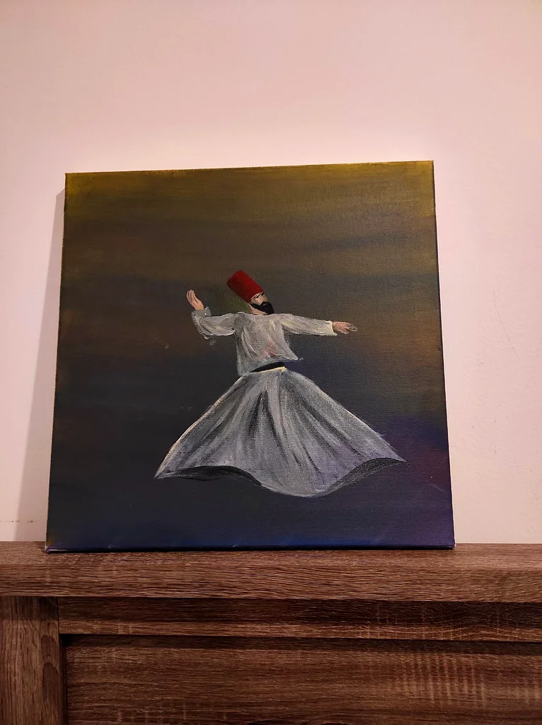 لوحة صوفية ساحرة - لمحة من الفن الثقافي!63264586422146111