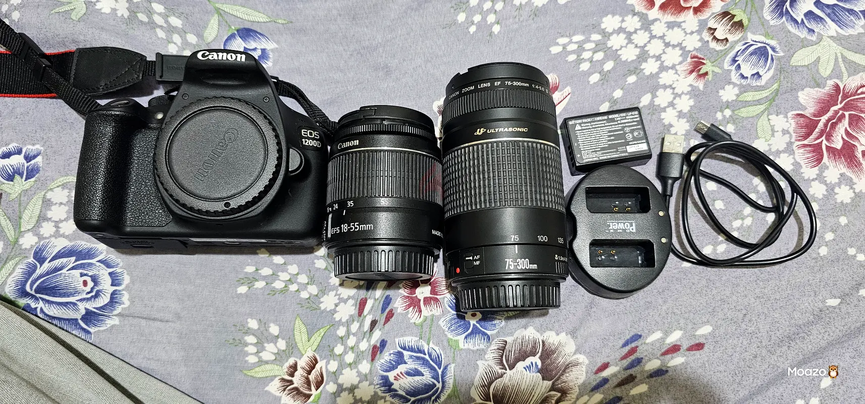 Canon EOS 1200D Capture the Moment: Canon DSLR Kit with Lenses and Accessories.