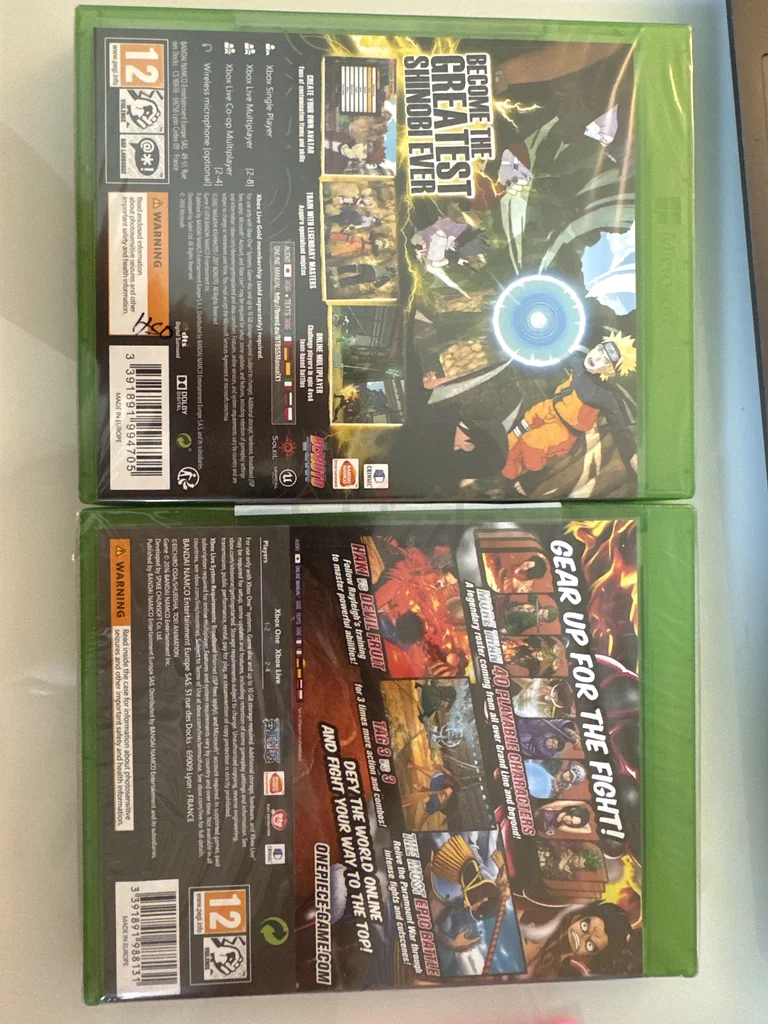 Epic Xbox One Game Collection: Naruto  One Piece Adventures!62930643891970113