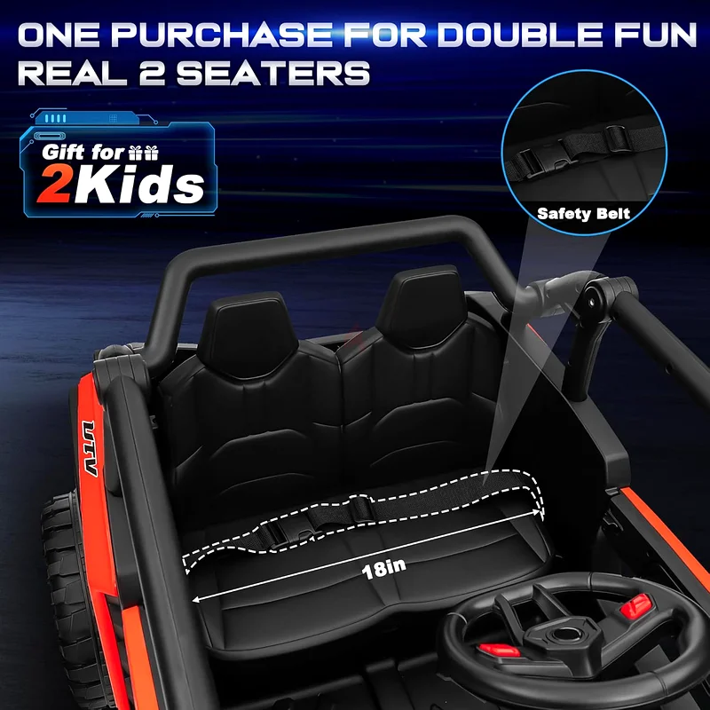 Electric Rideon Kids UTV SandViper Suv Jeep 12 v63265093173635114