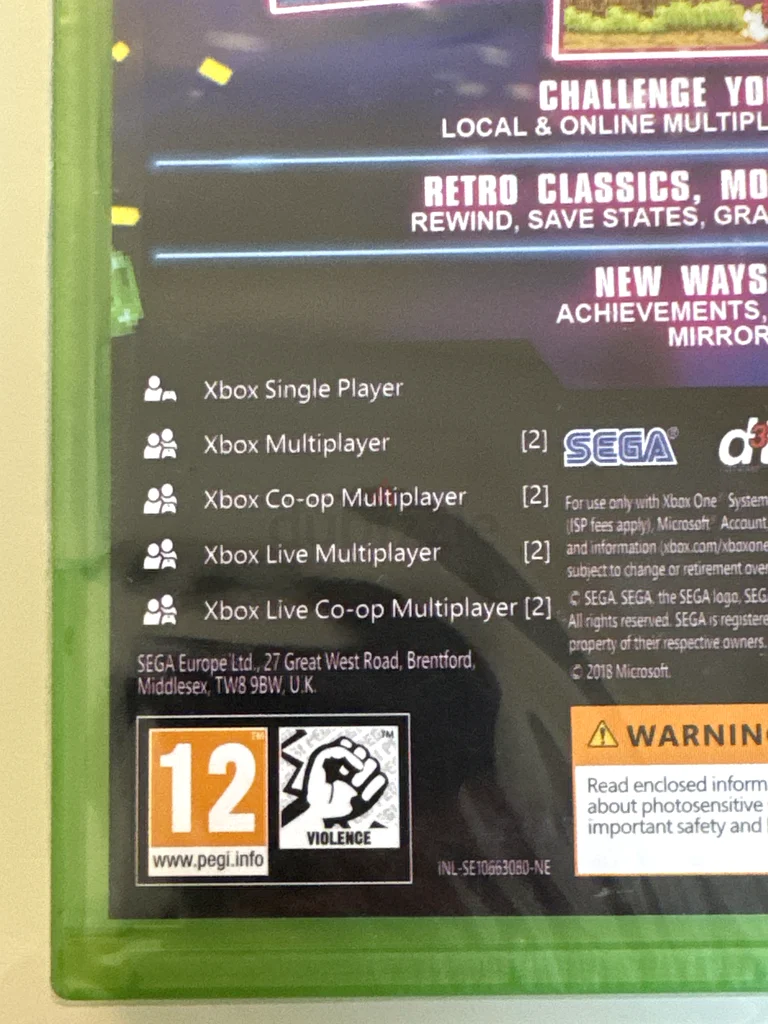 Sega Mega Drive Classics for Xbox One - Over 50 Classic Games!62930643886337113