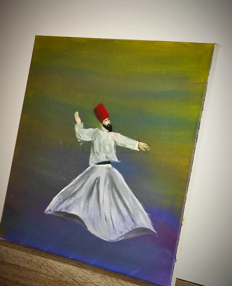لوحة صوفية ساحرة - لمحة من الفن الثقافي!63264586422146112