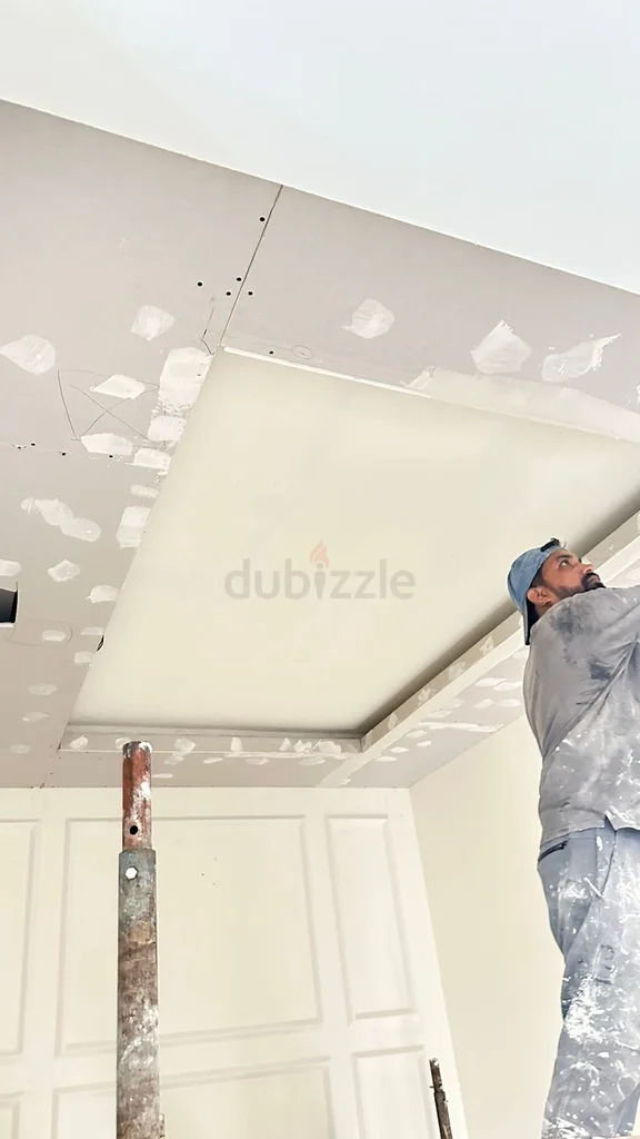 Gypsum work, Ceiling Work, Partition Work, Moulding Work , Painting, Carpentry work also629336988259871118