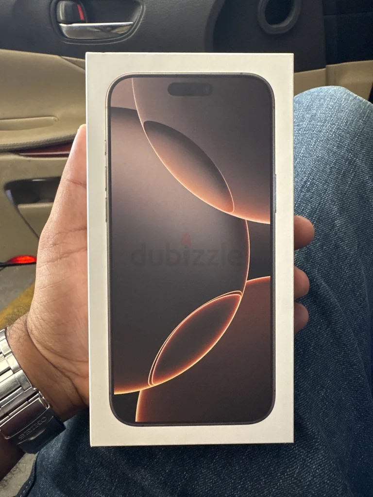 جديد تمامًا iPhone 16 Pro Max بسعة 256 جيجابايت62863822967937119