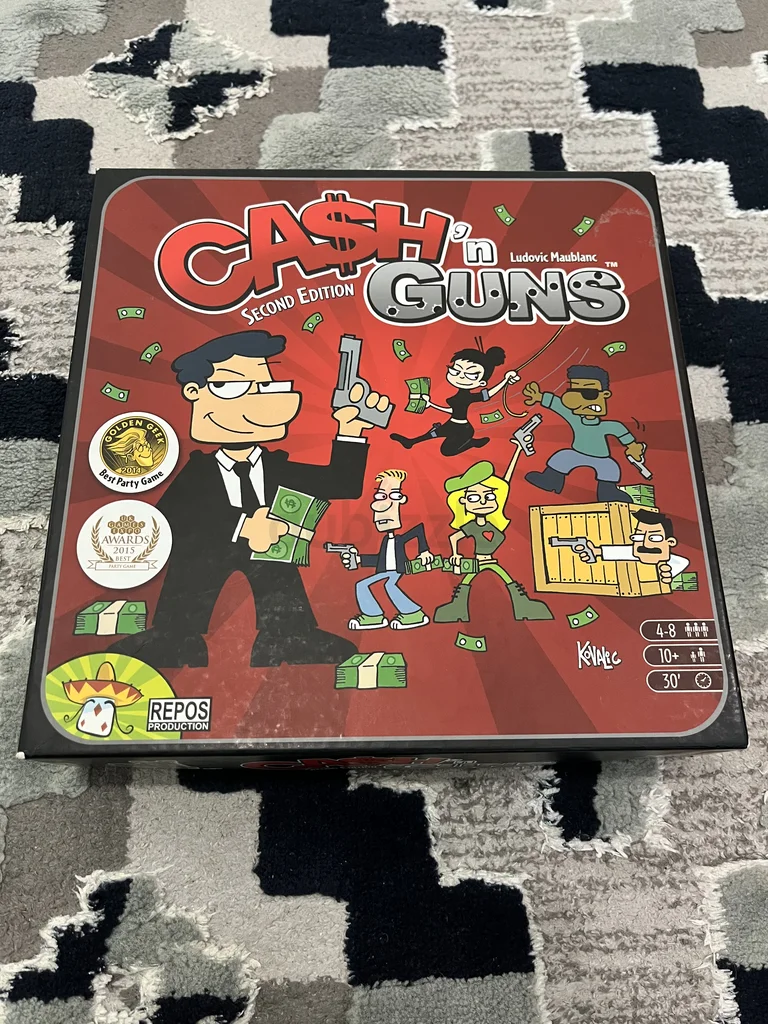 Cash N Guns Board Game628638166193941123