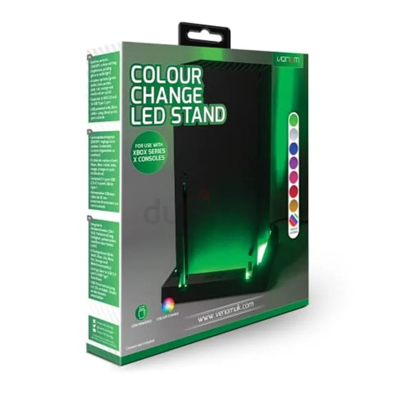 منصة إضاءة LED متعددة الألوان لوحدة التحكم (Xbox Series X)629326988860191123