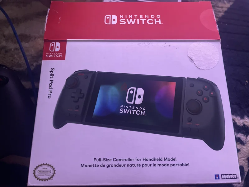 Nintendo switch split pad pro  clear black62929654193793118
