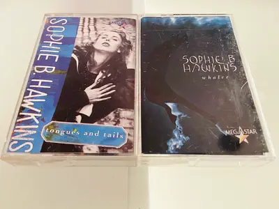 2 Sophie B. Hawkins Music Cassettes