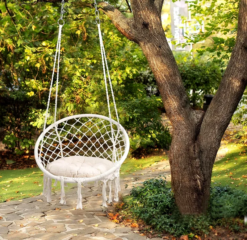 Cozy Hanging Chair - Perfect for Indoors  Outdoors63220328894209113