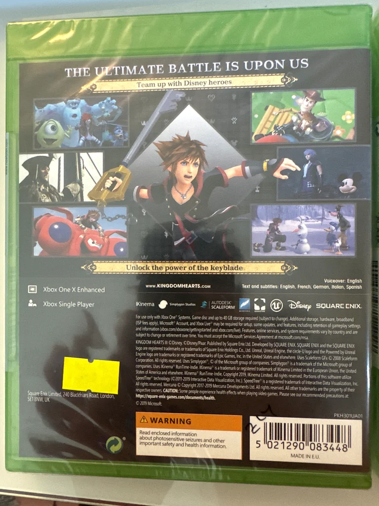 Epic Xbox One Game Collection: Kingdom Hearts  Warriors Orochi 3 Ultimate!62930643915651113