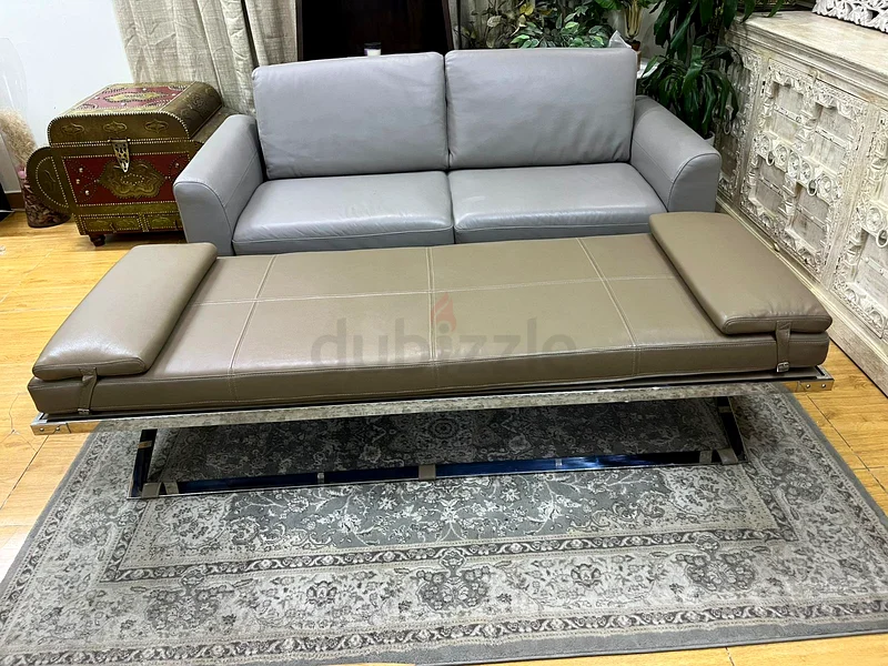 Charming Pure Leather Bench From THE ONE62865808904067112