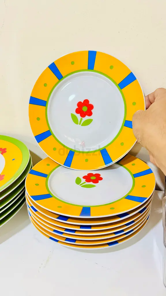 Ceramic plates set for sale