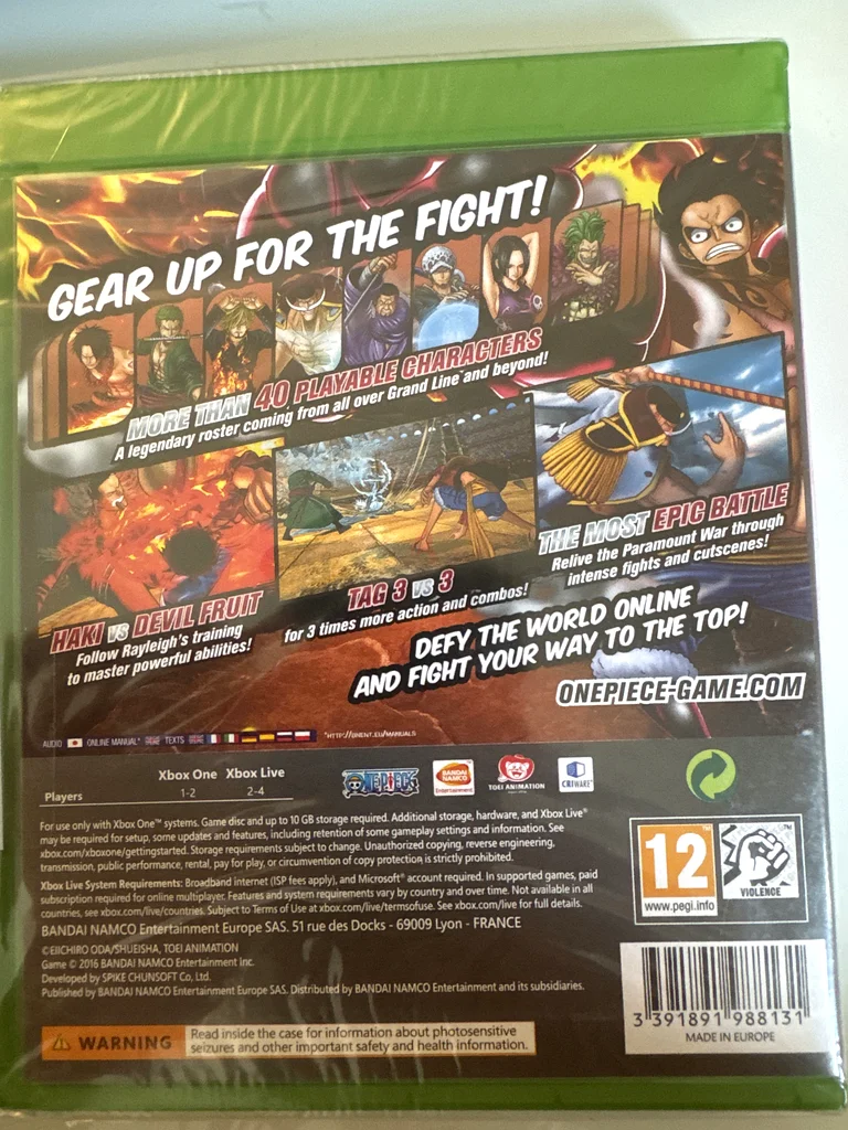 Epic Xbox One Game Collection: Naruto  One Piece Adventures!62930643891970114
