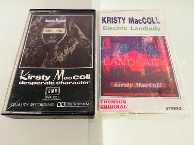 2 Kirsty MacColl Music Cassettes